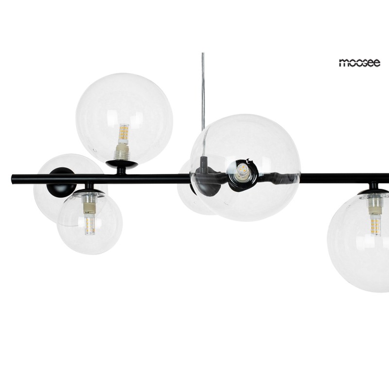MOOSEE lampa wisząca ALURE LINE 90 czarna