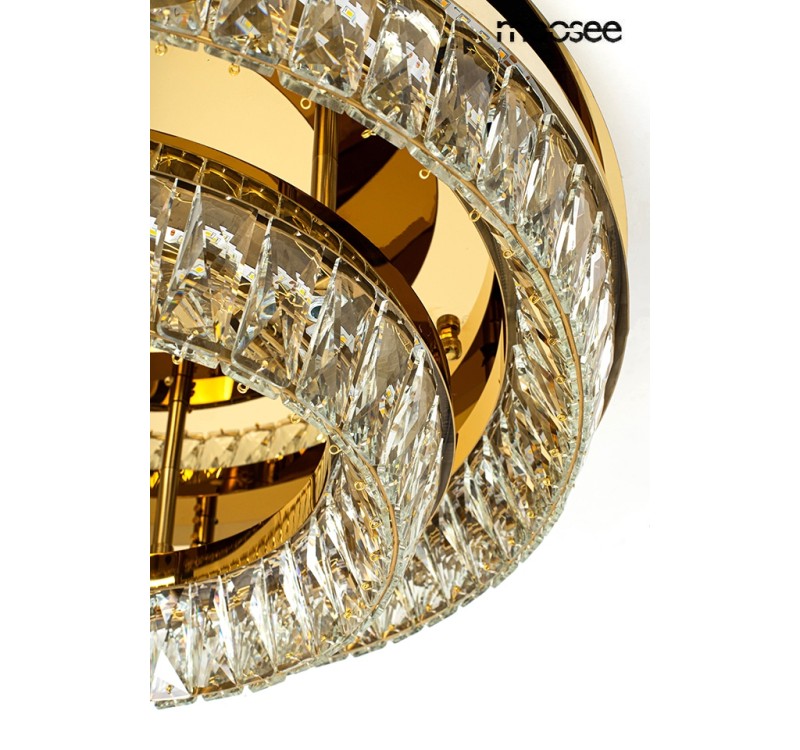 MOOSEE lampa sufitowa / plafon SAVOY 2    złota