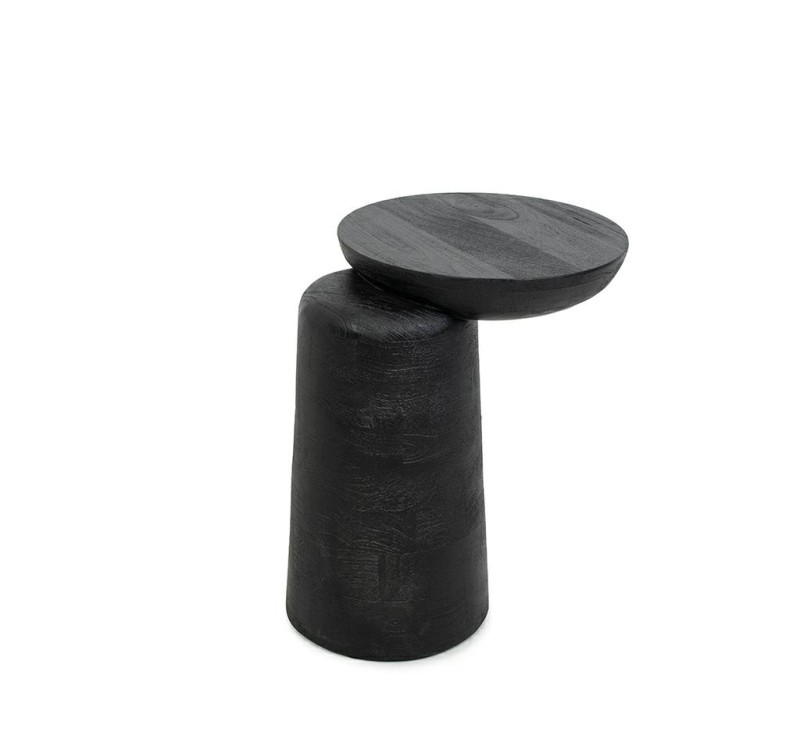 MaMaison stolik ELIAS czarny / drewno