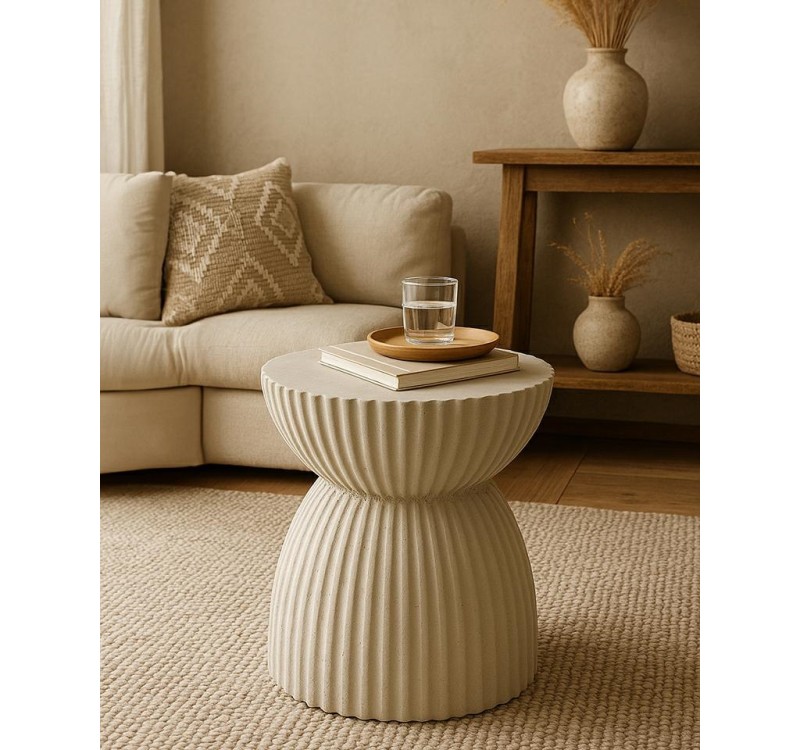 MaMaison stolik TURNO beżowy