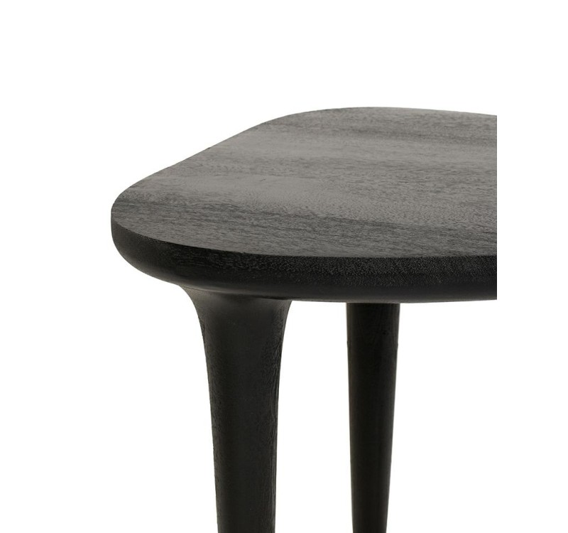 MaMaison stolik LAMINAR czarny / drewno