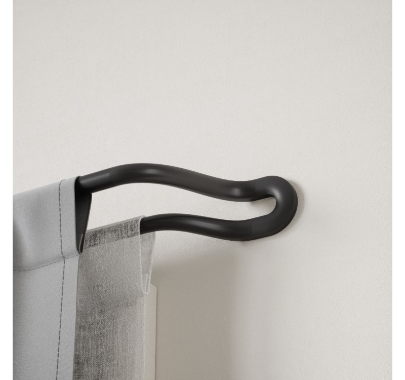 UMBRA karnisz MIDNIGHT 107 - 305 cm matowy / czarny