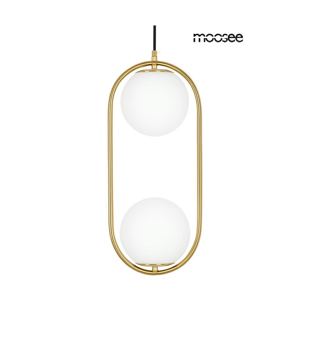 MOOSEE lampa wisząca AURELIA TWIN złota