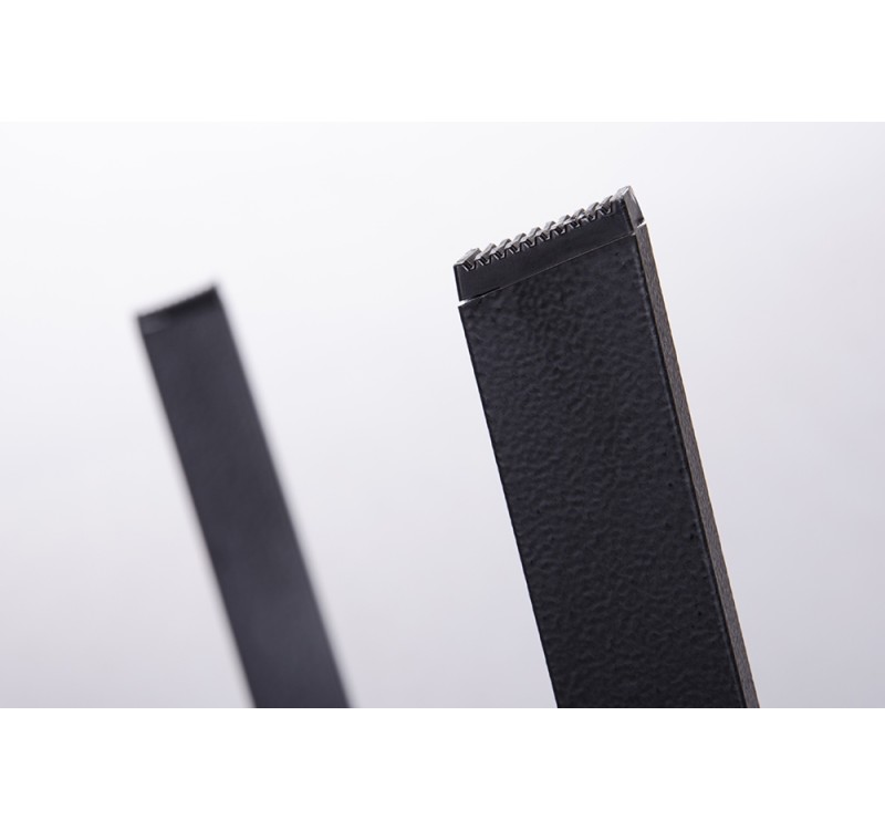 Krzesło SPLIT PREMIUM czarne - aluminium, nogi czarne