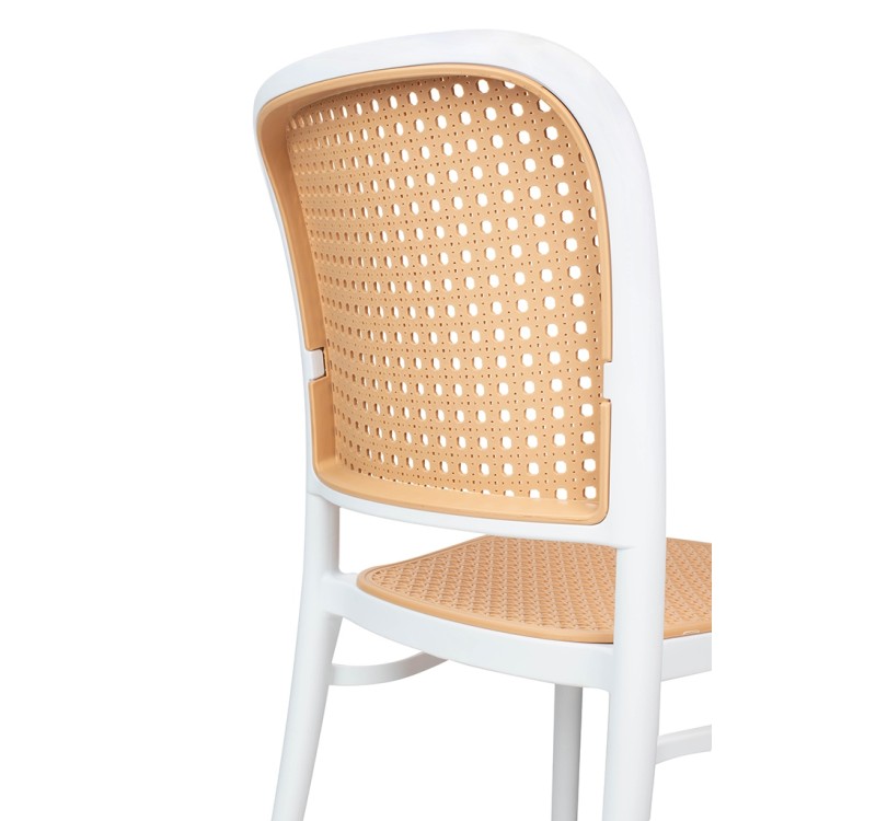 Krzesło WICKY białe