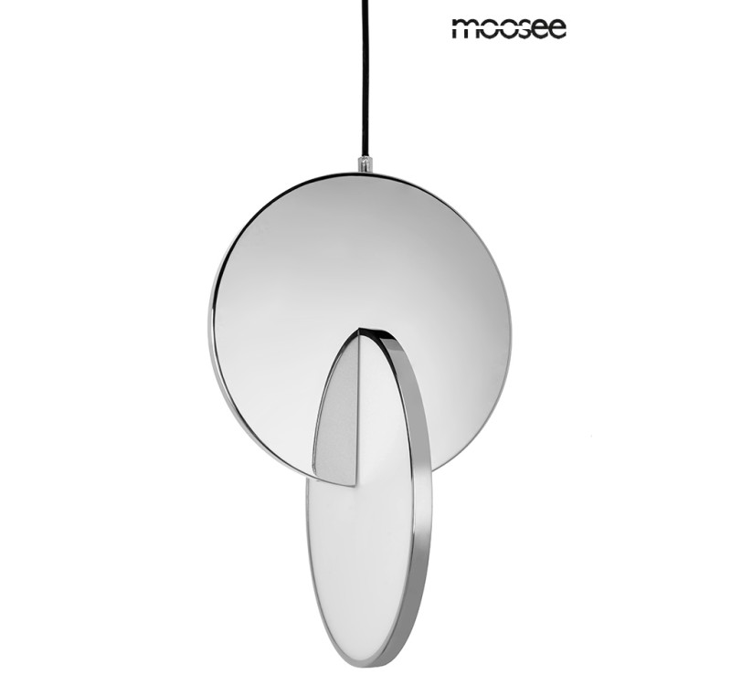 MOOSEE lampa wisząca DISCO srebrna