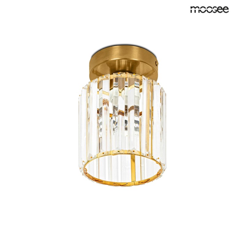 MOOSEE lampa sufitowa / plafon REY złota