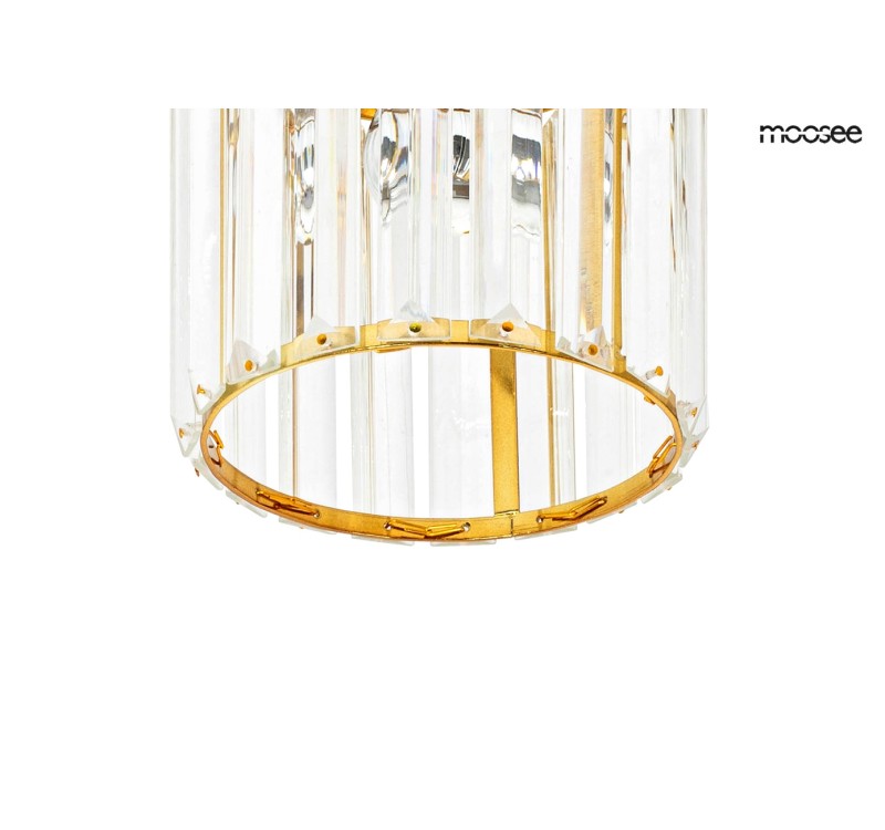 MOOSEE lampa sufitowa / plafon REY złota