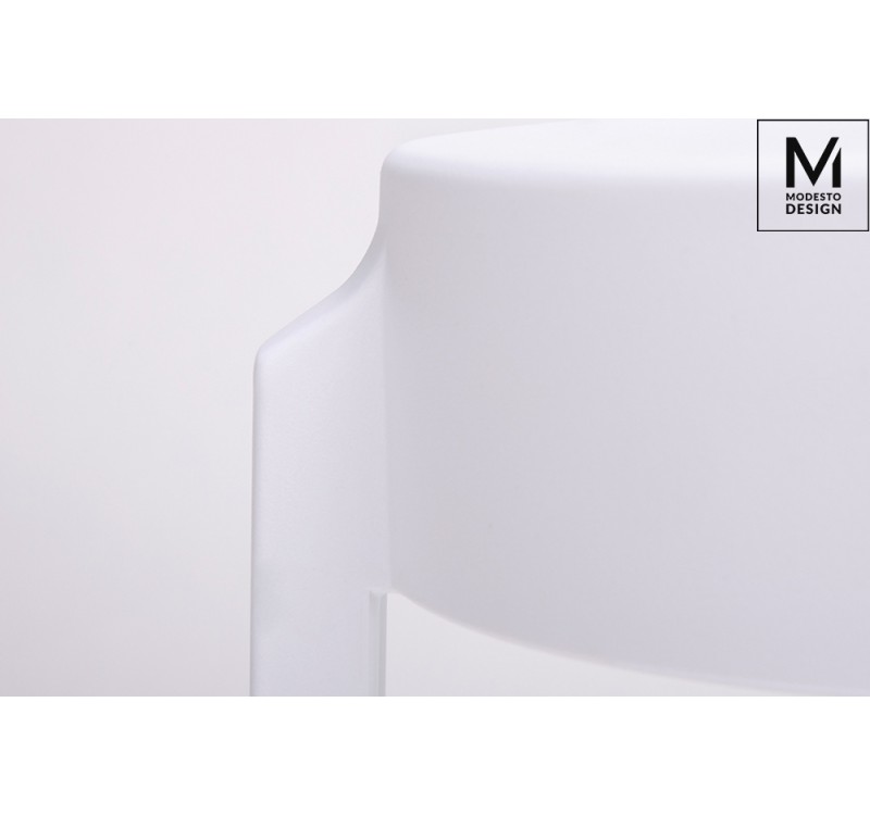 MODESTO stołek CALMAR 46 biały - polipropylen