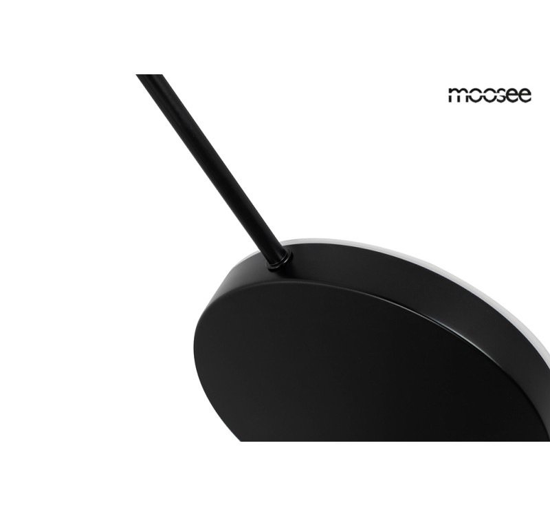 MOOSEE lampa ścienna SHADOW 4 czarna