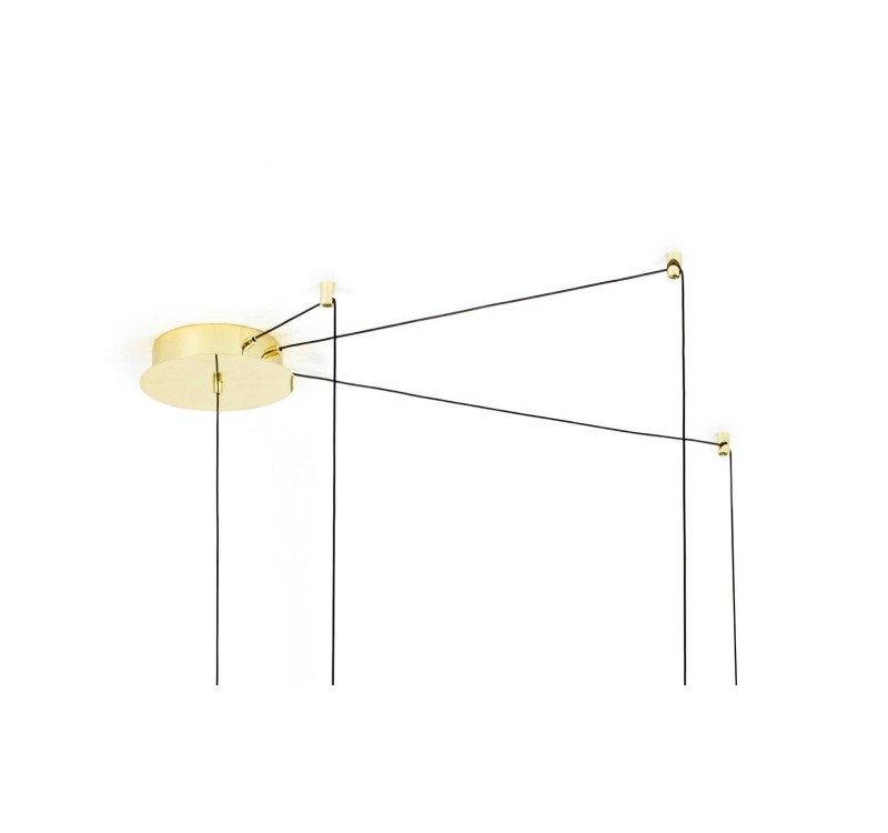 MOOSEE lampa wisząca MIKADO S złota