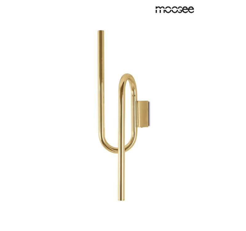 MOOSEE lampa ścienna MACAROON złota