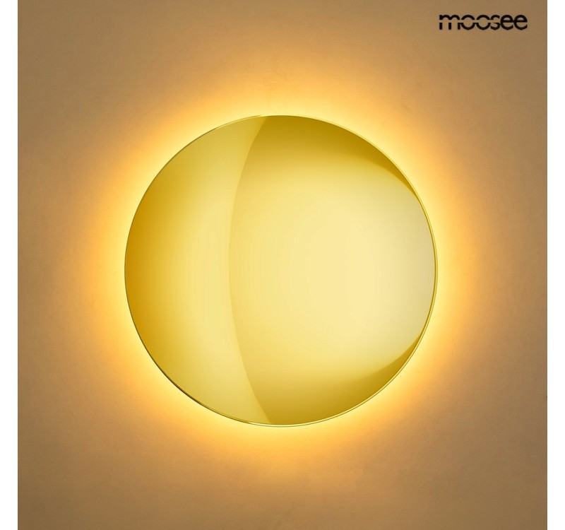 MOOSEE lampa ścienna SHADOW SUN 25 złota