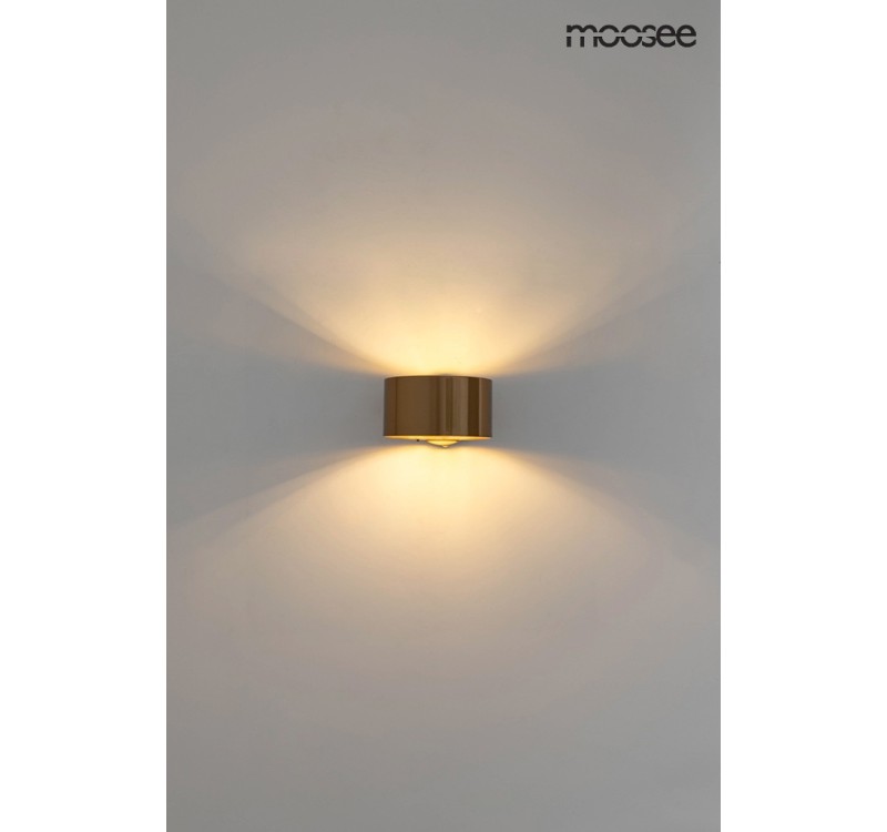 MOOSEE lampa ścienna ARRO złota