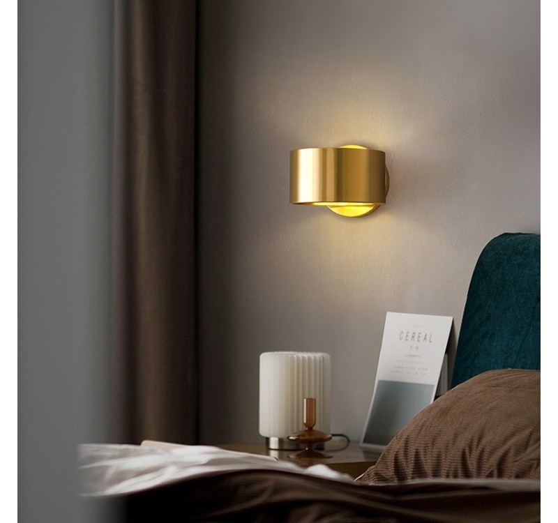 MOOSEE lampa ścienna ARRO złota