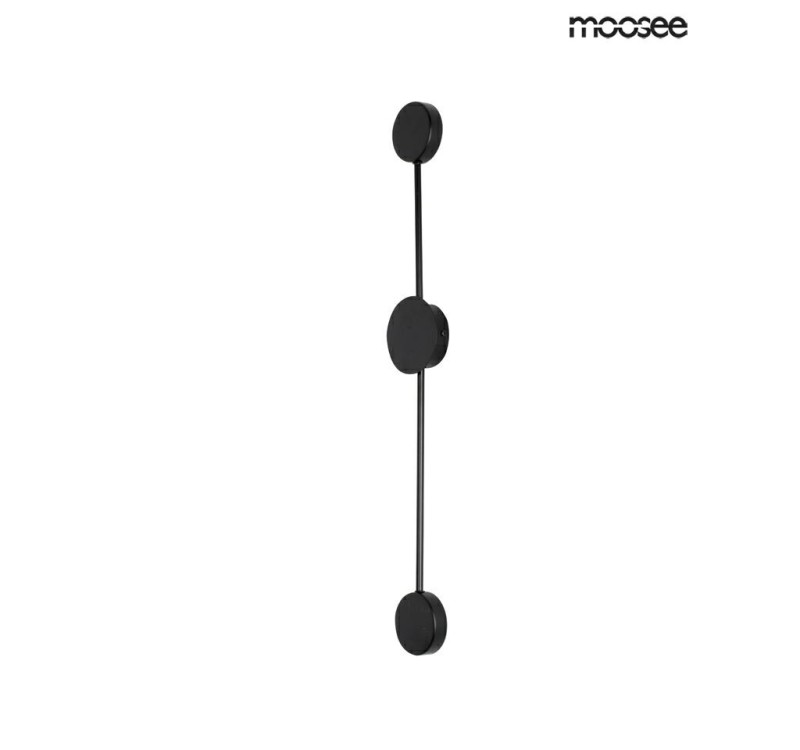 MOOSEE lampa ścienna SHADOW 2 CLOSE czarna