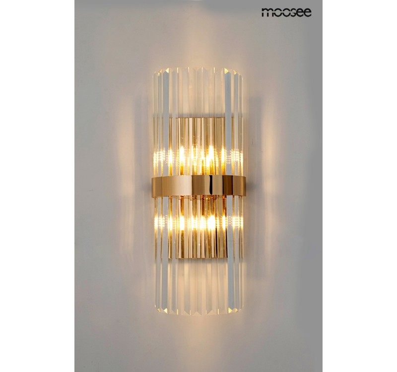 MOOSEE lampa ścienna MILAGRO złota