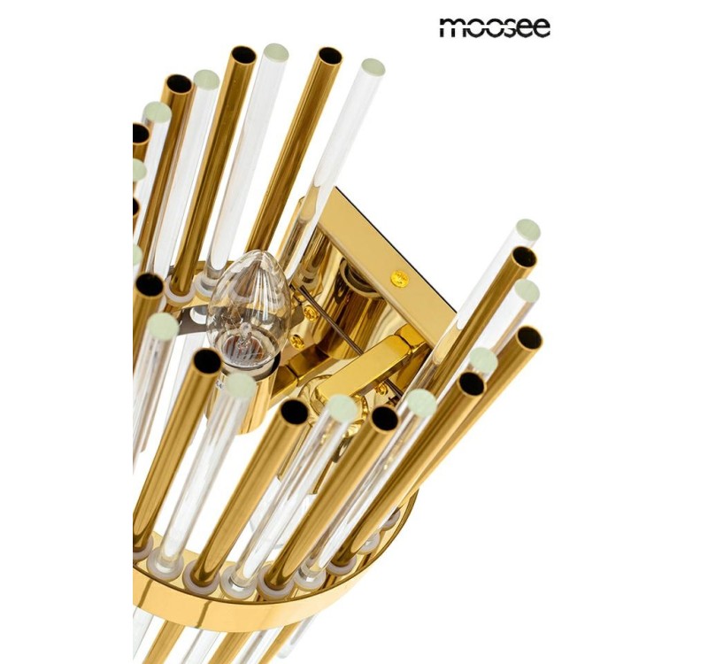 MOOSEE lampa ścienna GARDA złota