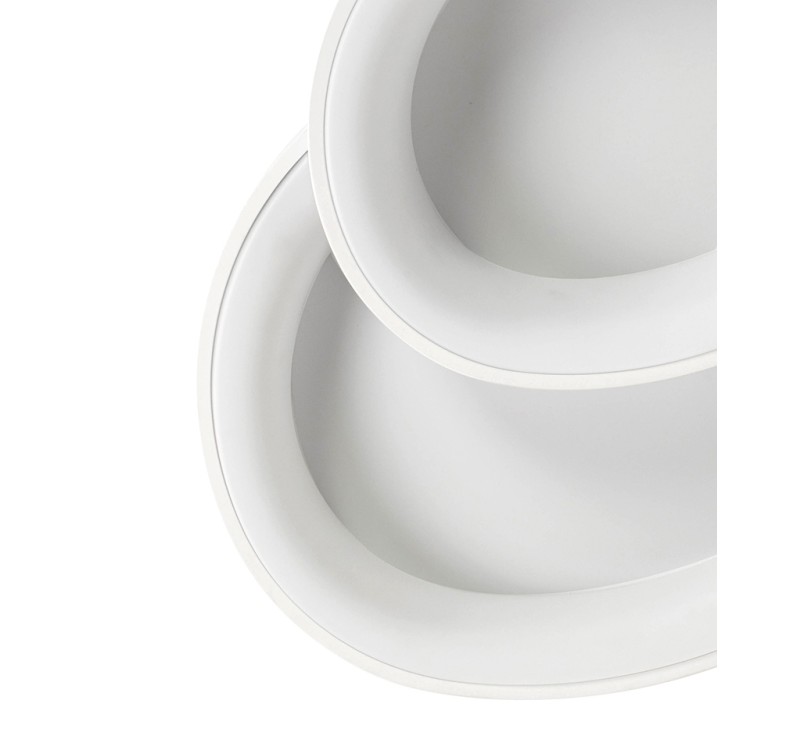 MOOSEE lampa sufitowa / plafon CELLS 3    biała