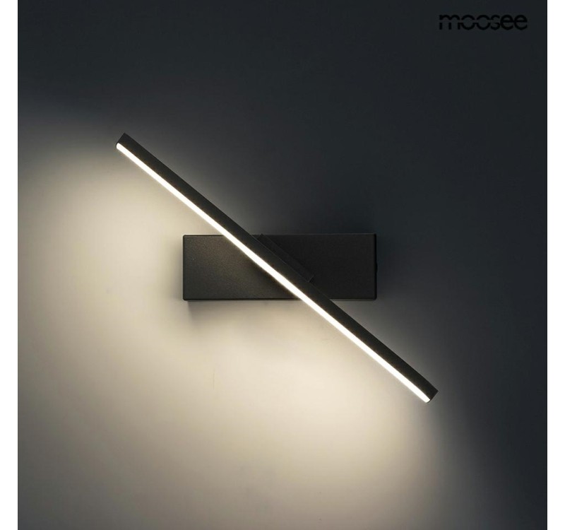 MOOSEE lampa ścienna REM czarna