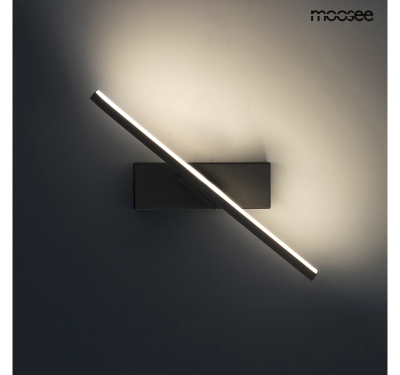 MOOSEE lampa ścienna REM czarna