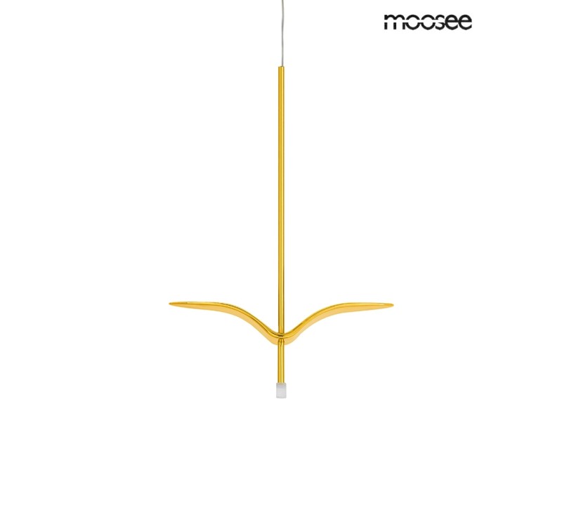 MOOSEE lampa wisząca GAVI A złota