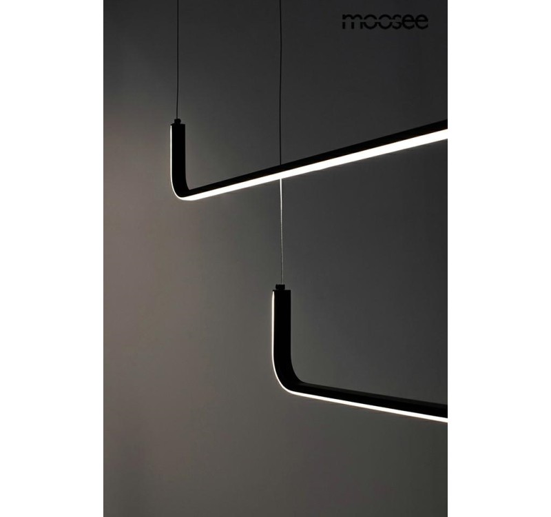 MOOSEE lampa wisząca SHAPE DUO 120 czarna