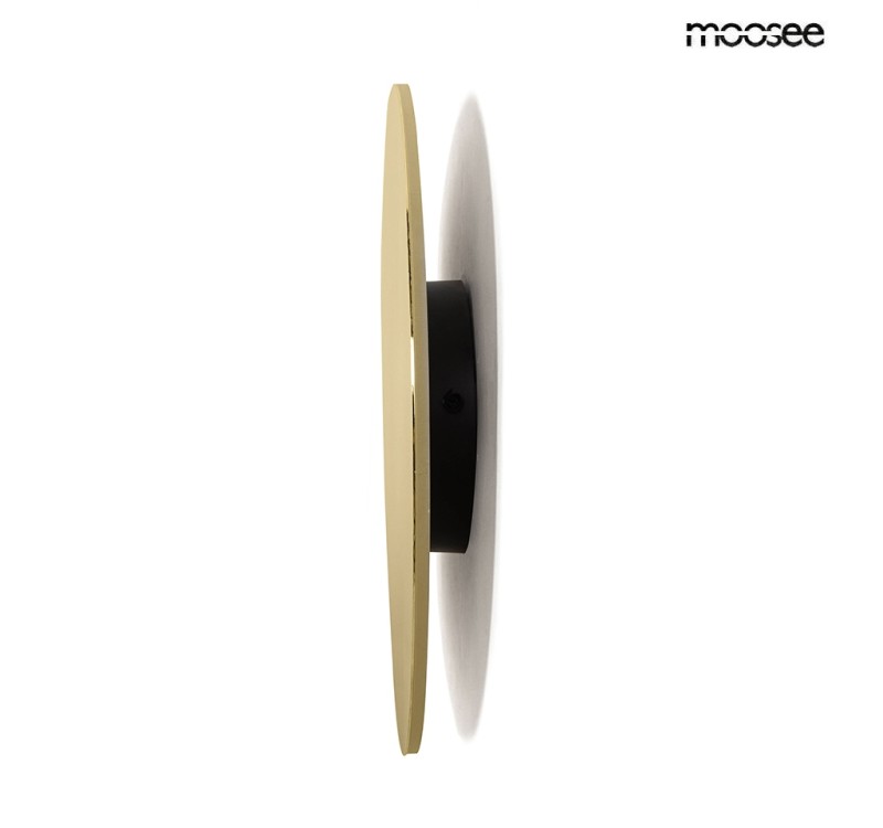 MOOSEE lampa ścienna SHADOW SUN 30 złota