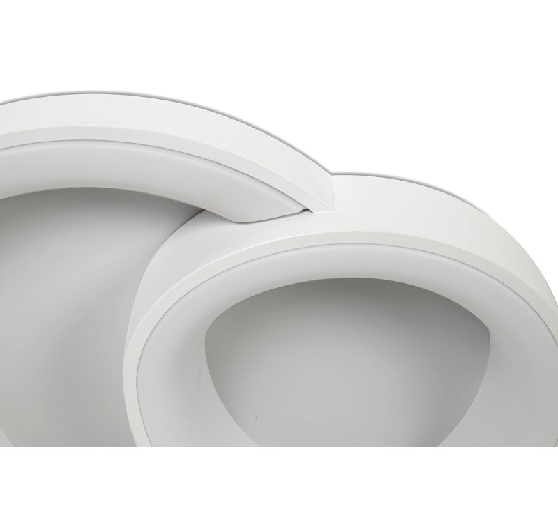 MOOSEE lampa sufitowa / plafon CELLS 2    biała