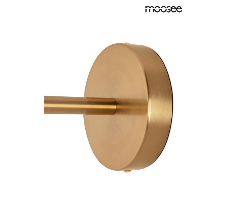 MOOSEE lampa ścienna RIVA złota