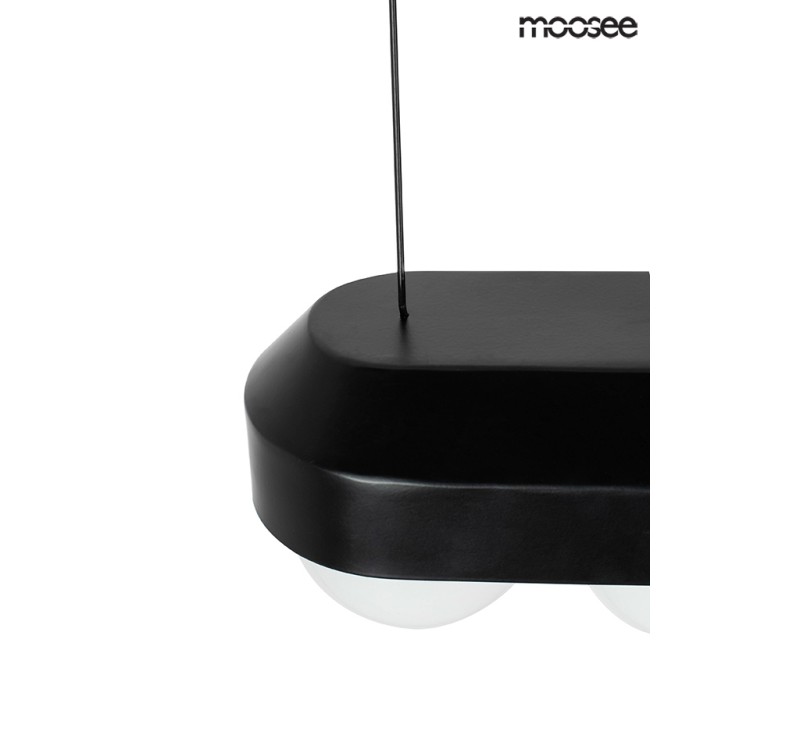 MOOSEE lampa wisząca DROPS 3 czarna