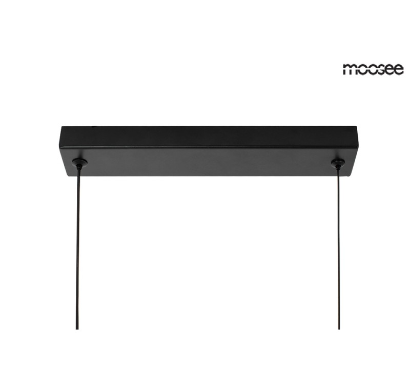 MOOSEE lampa wisząca DROPS 3 czarna