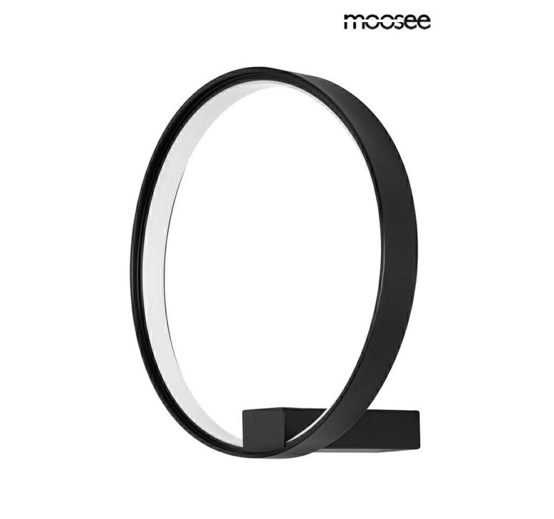 MOOSEE lampa ścienna CIRCLE WALL czarna