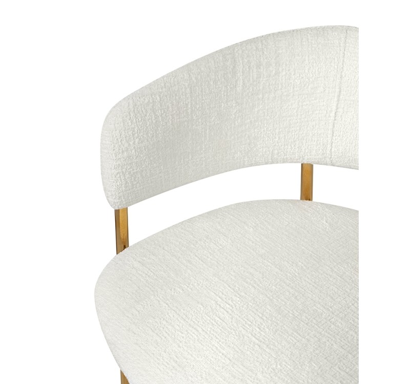 Krzesło barowe DELTA 65 białe