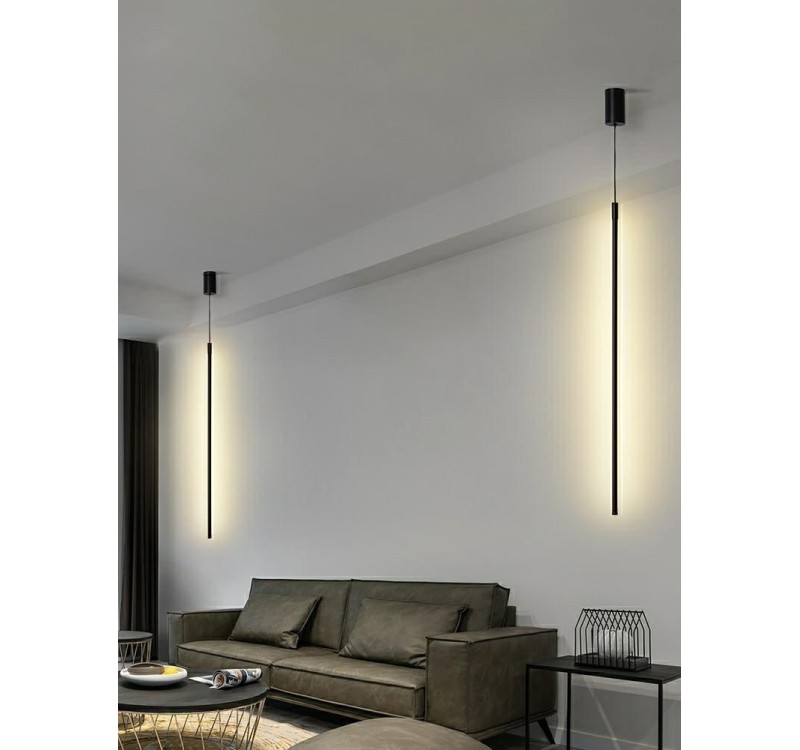 MOOSEE lampa wisząca OMBRE 60 czarna