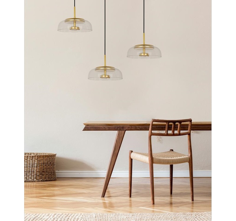 MOOSEE lampa wisząca EDEN złota