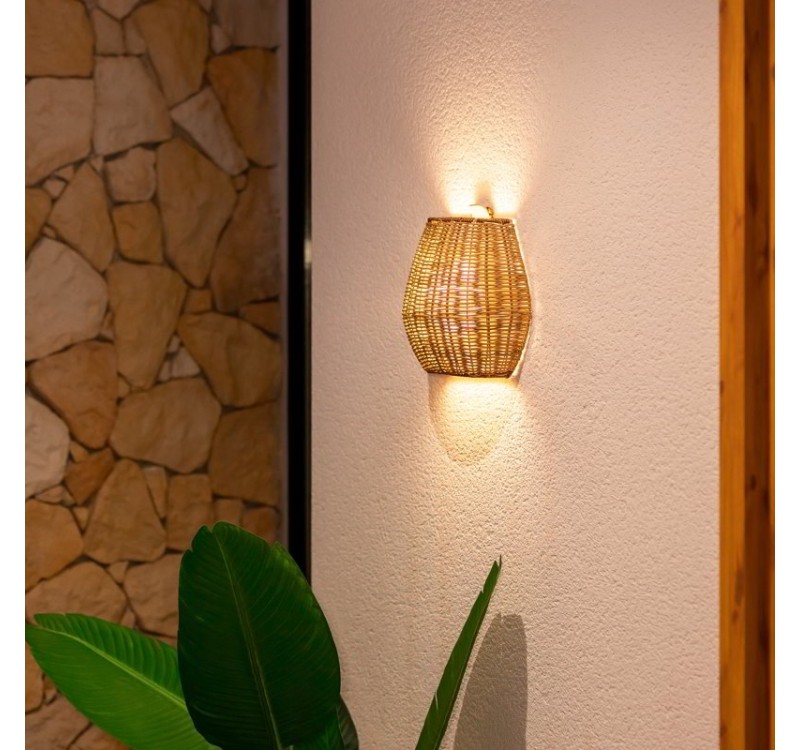 NEW GARDEN lampa ścienna SAONA 25 WALL IN&OUT BATTERY