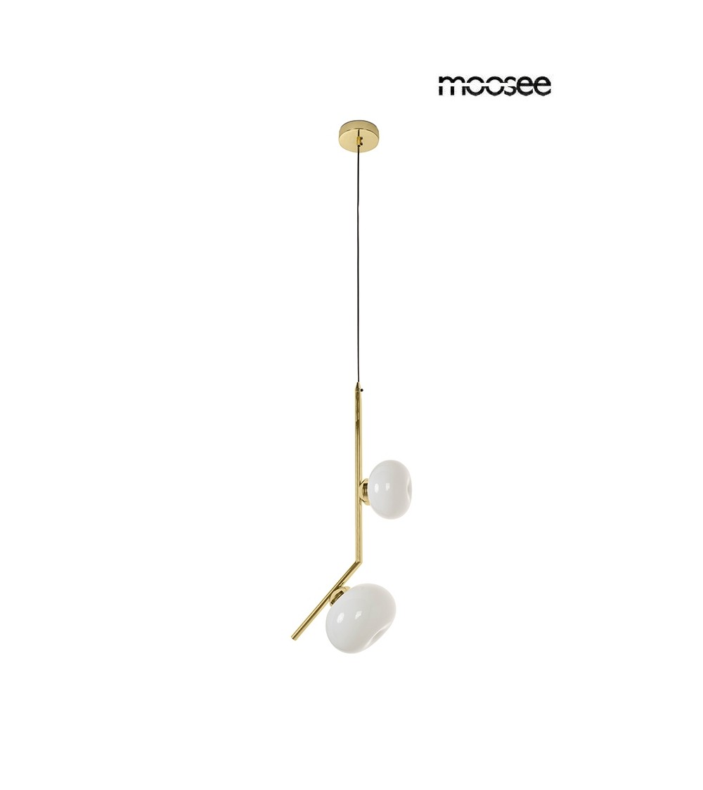 MOOSEE lampa wisząca RUGIA złota