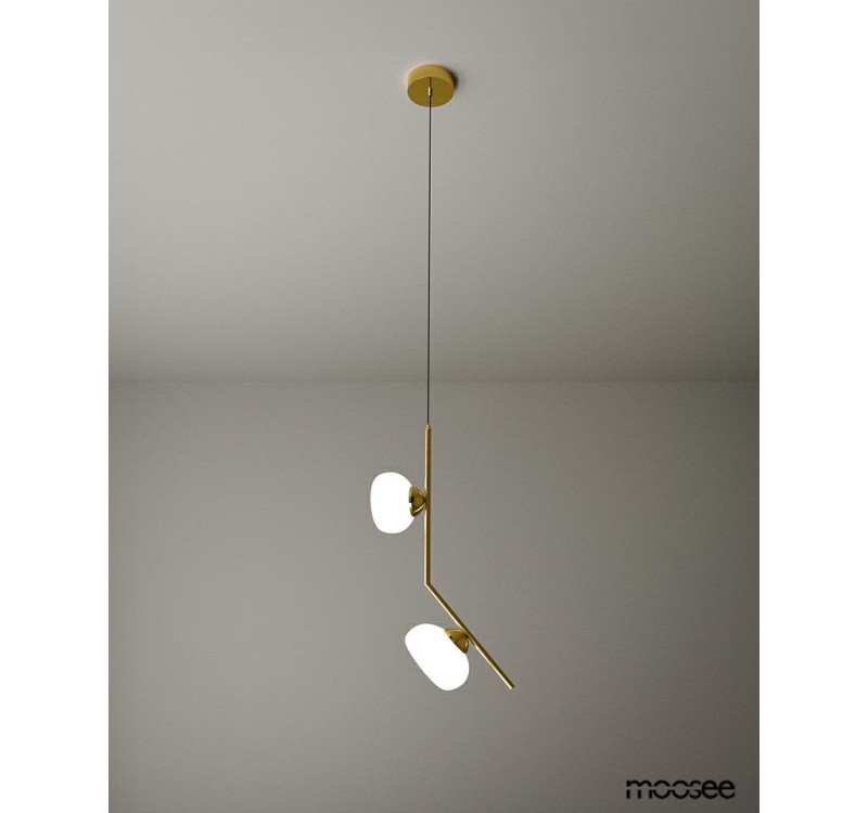 MOOSEE lampa wisząca RUGIA złota