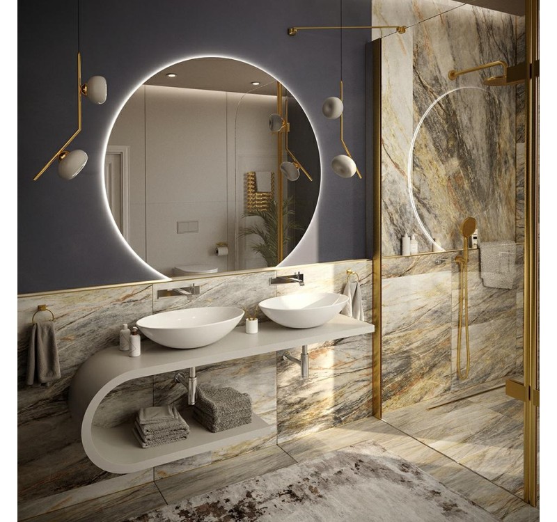 MOOSEE lampa wisząca RUGIA złota