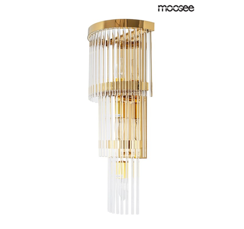MOOSEE lampa ścienna ESTRO złota