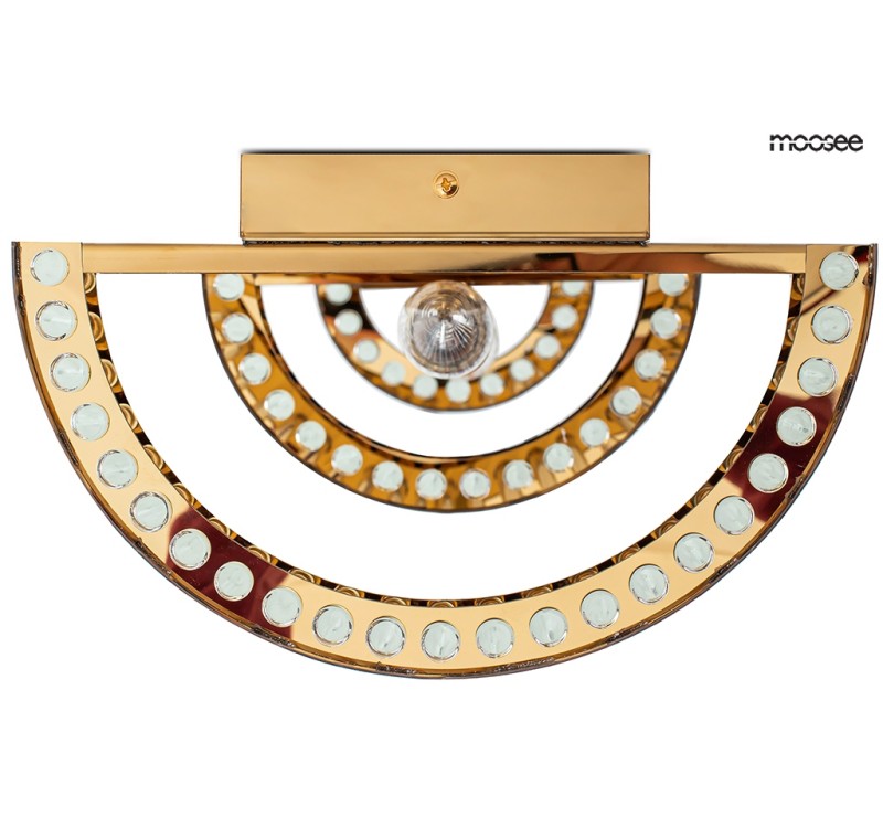MOOSEE lampa ścienna ESTRO złota