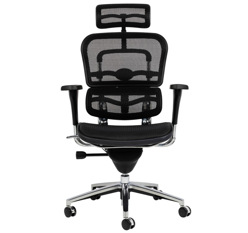 Fotel biurowy ERGO czarny