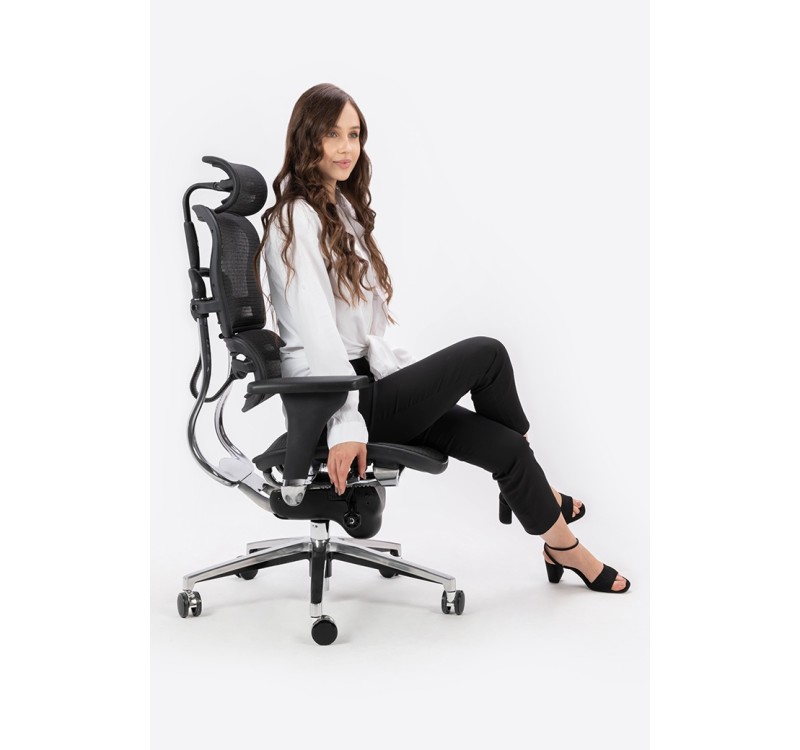 Fotel biurowy ERGO czarny