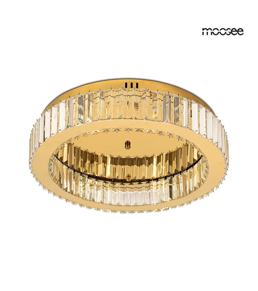 MOOSEE lampa sufitowa / plafon BORRA  złota