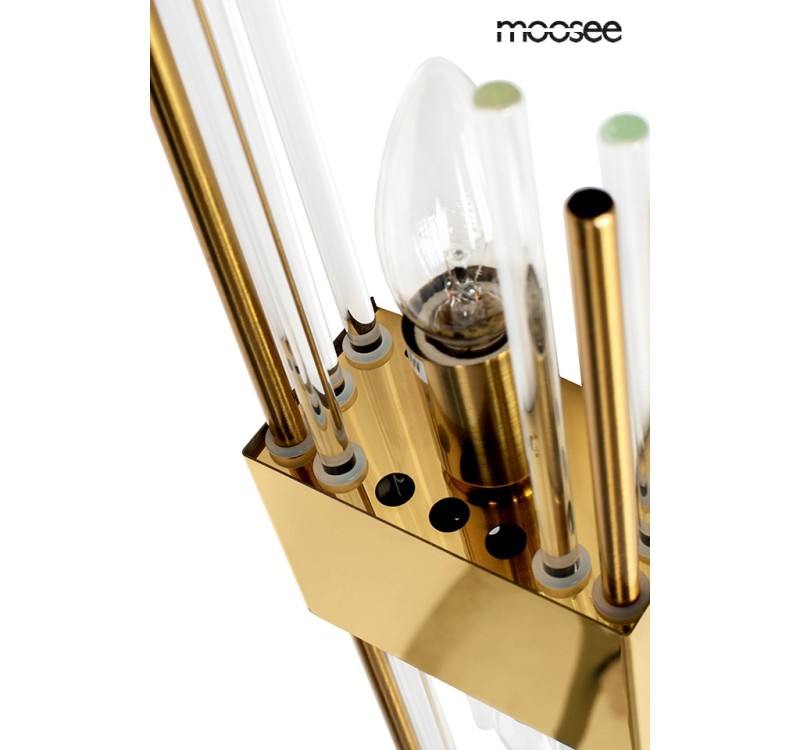 MOOSEE lampa ścienna SLANT złota