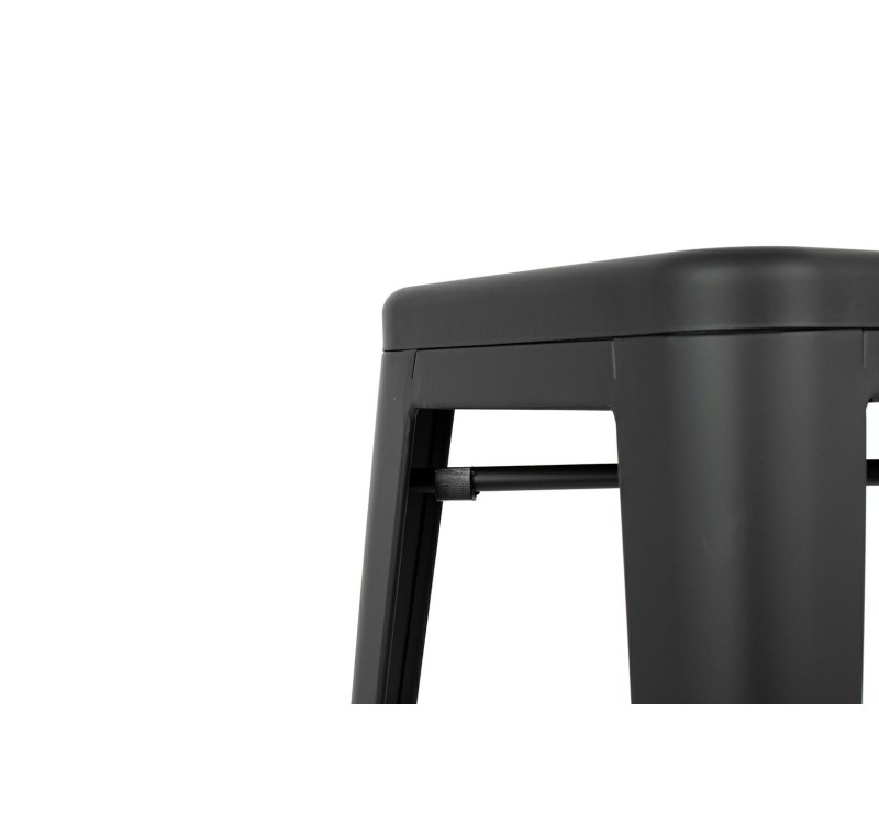 Krzesło barowe TOWER 66 (Paris) czarne