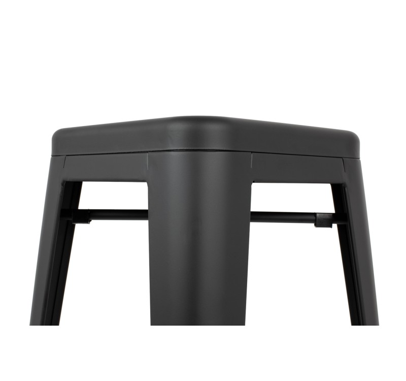 Krzesło barowe TOWER 66 (Paris) czarne