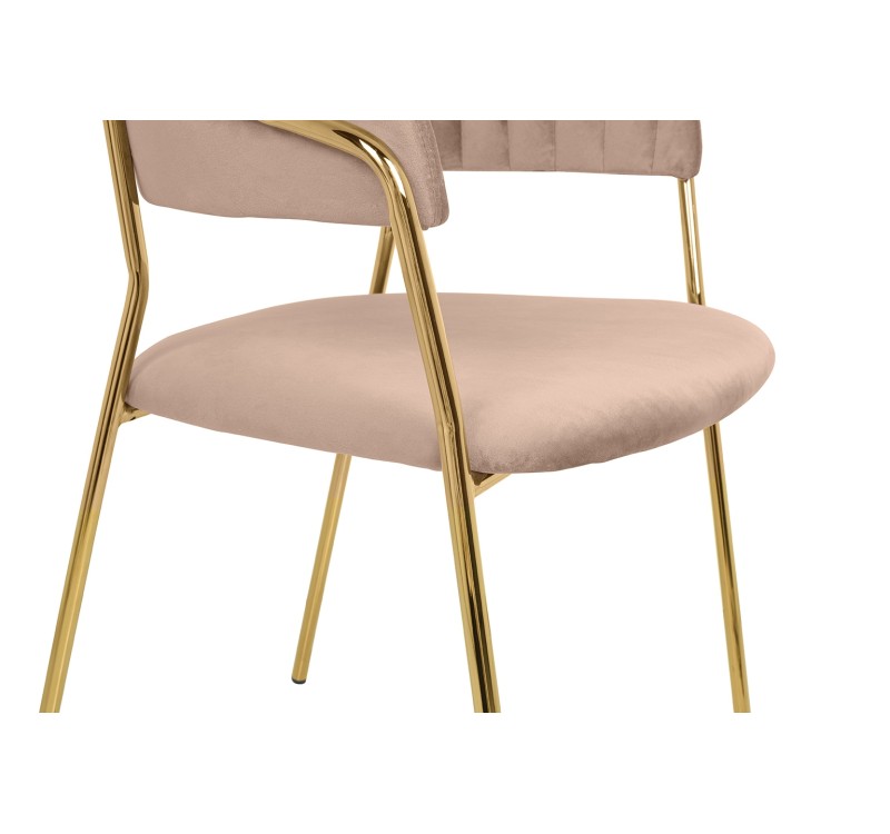 Krzesło barowe MARGO 65 khaki / beżowe