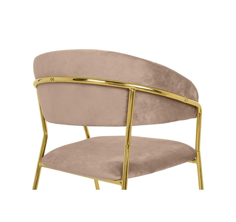 Krzesło barowe MARGO 65 khaki / beżowe